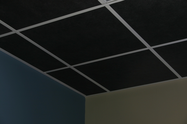 Acoustic Ceiling Tile Black