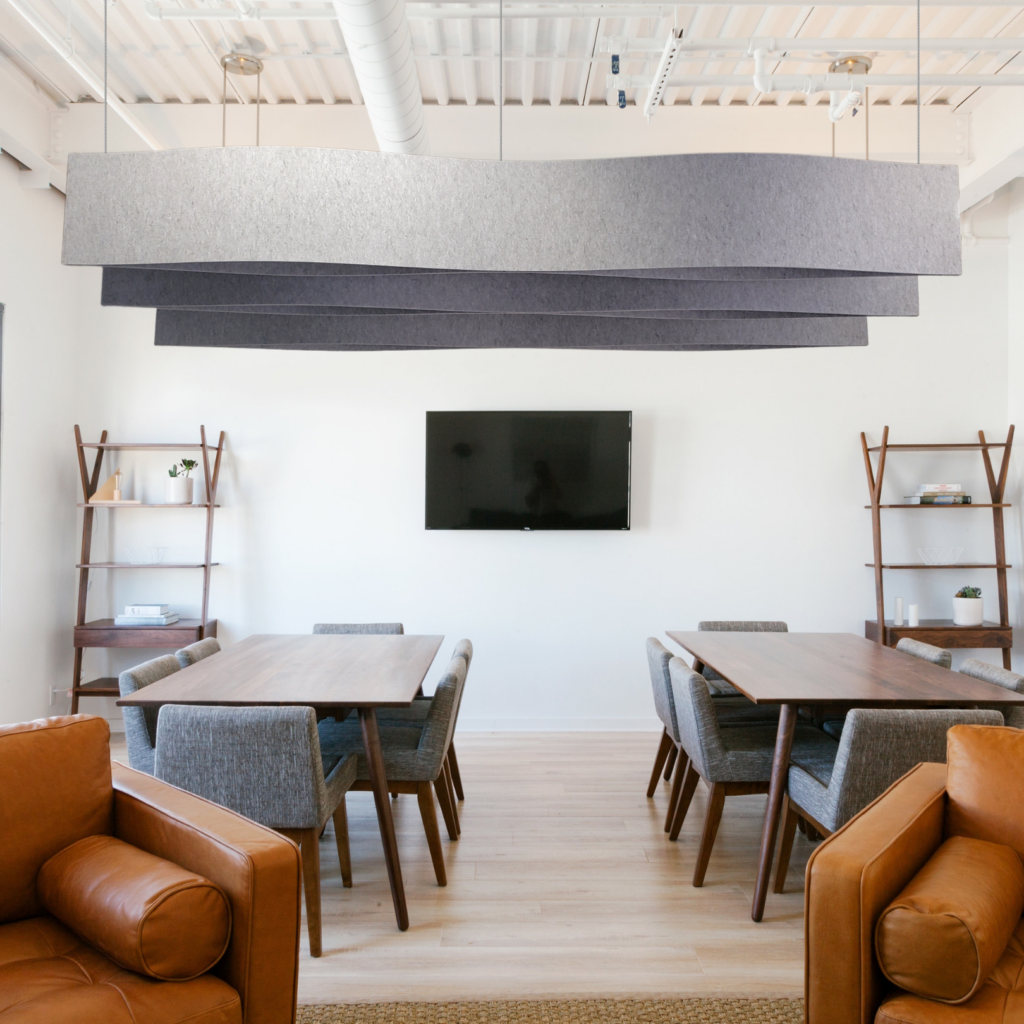 Ceiling Baffles Sound Acoustic Solutions Hanging Solutions for Ceilings