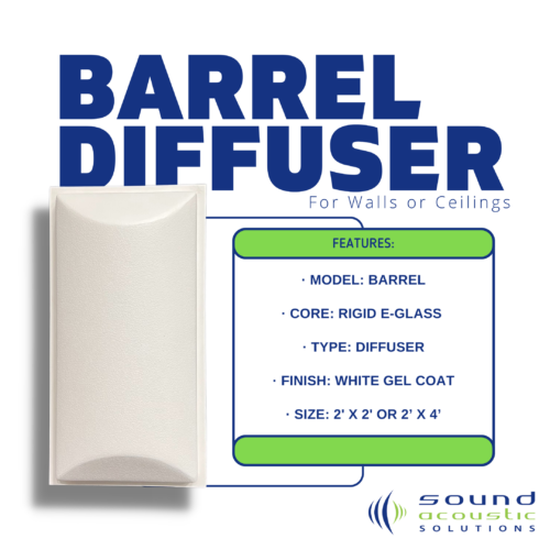 Barrel Sound Diffuser